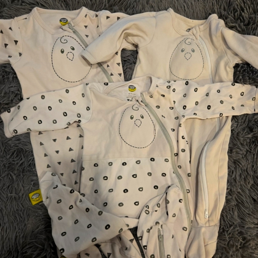 Nested Bean Weighted Cozy Kids One Piece Pajamas